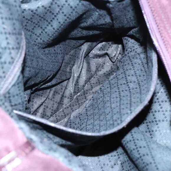 GUCCI Bamboo Hand Bag Nylon Brown Silver 002 2854 0412 5 Auth bs20650 - Picture 13 of 16